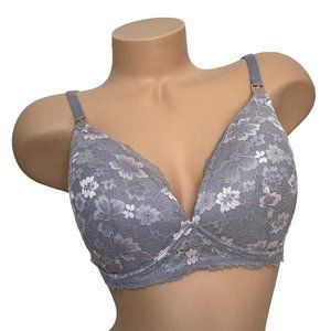 Victoria’s Secret 36DDD Body By Victoria Wireless Lightly Lined Lace Nursing Bra